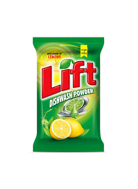 LIFT Dishwash Powder (320 gm Approx)